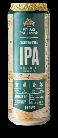 Volfas Engelman IPA, plechovka 568 ml (1 pinta)