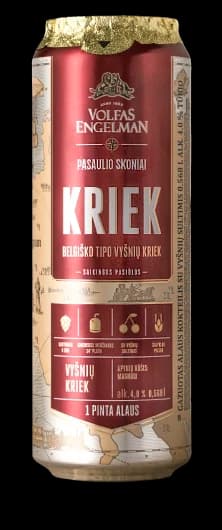 Volfas Engelman KRIEK, plechovka